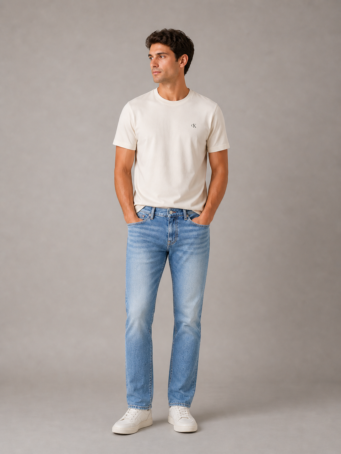 TOMMY HILFIGER - JEAN SLIM HOMME BLEU | COLLEKT PARIS