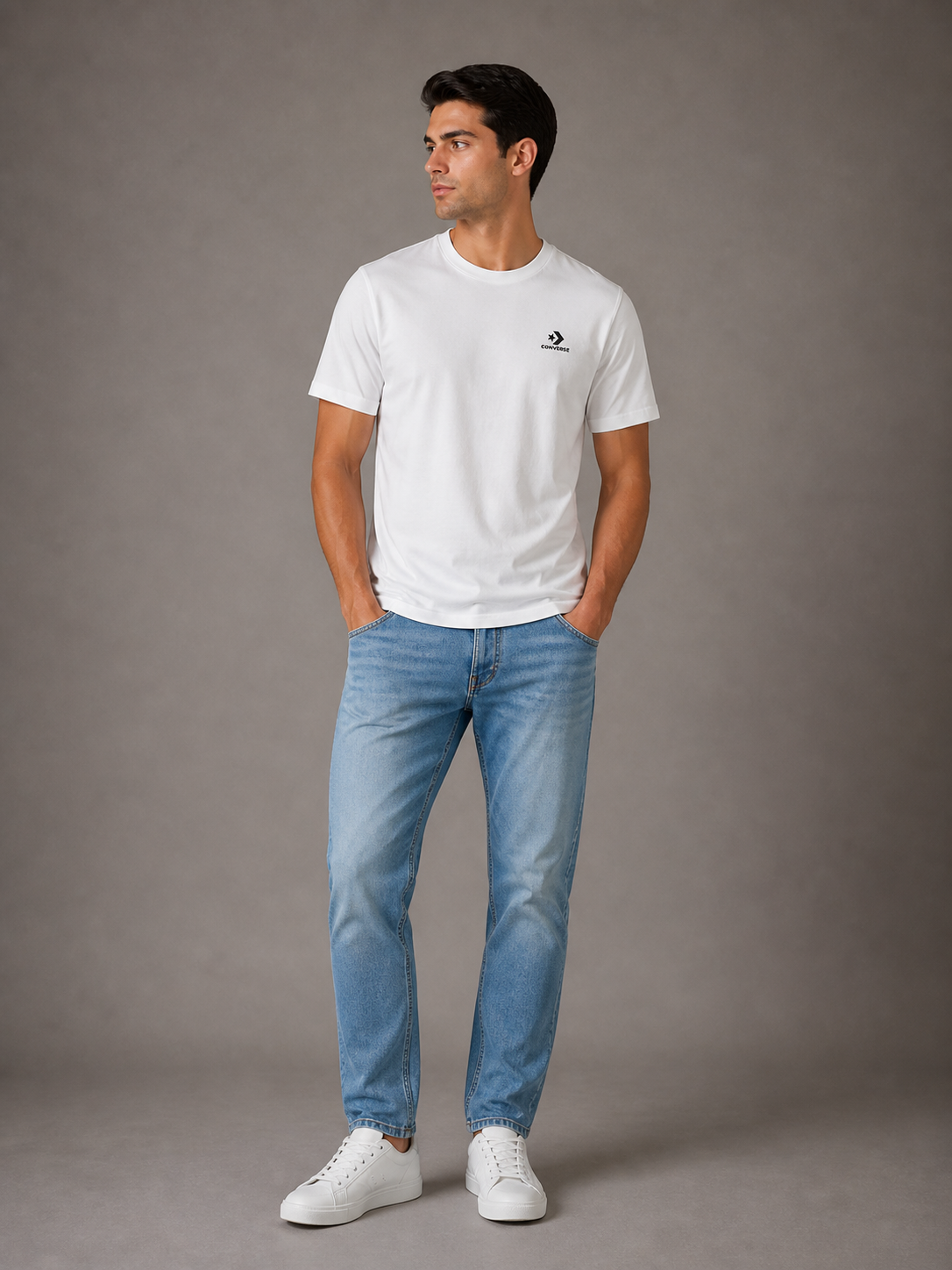 CONVERSE - T-SHIRT HOMME BLANC | COLLEKT PARIS