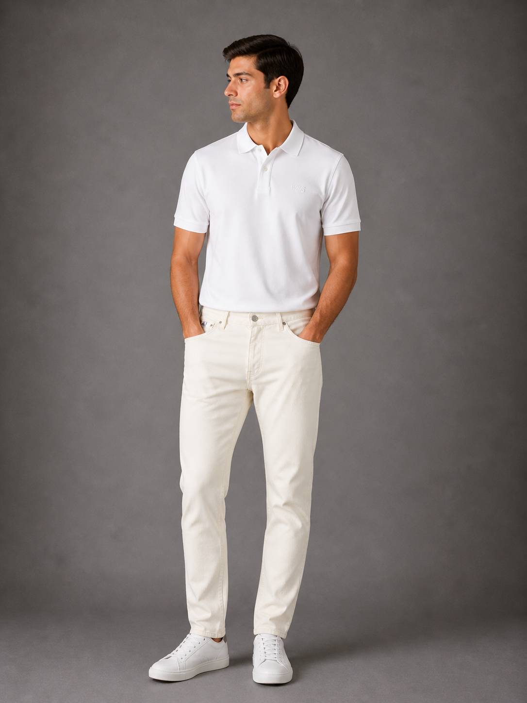 CALVIN KLEIN - PANTALON HOMME BLANC | COLLEKT PARIS