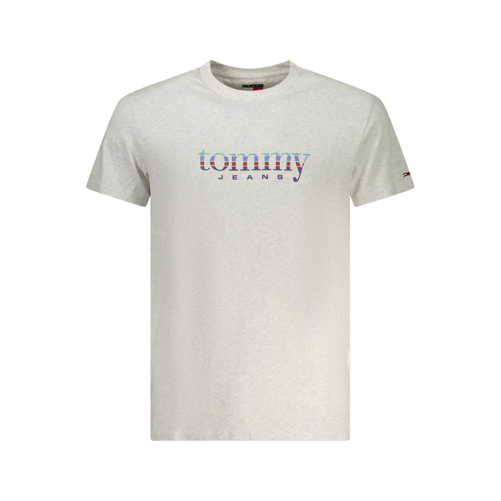TOMMY HILFIGER - T-SHIRT HOMME GRIS EN COTON | COLLEKT PARIS