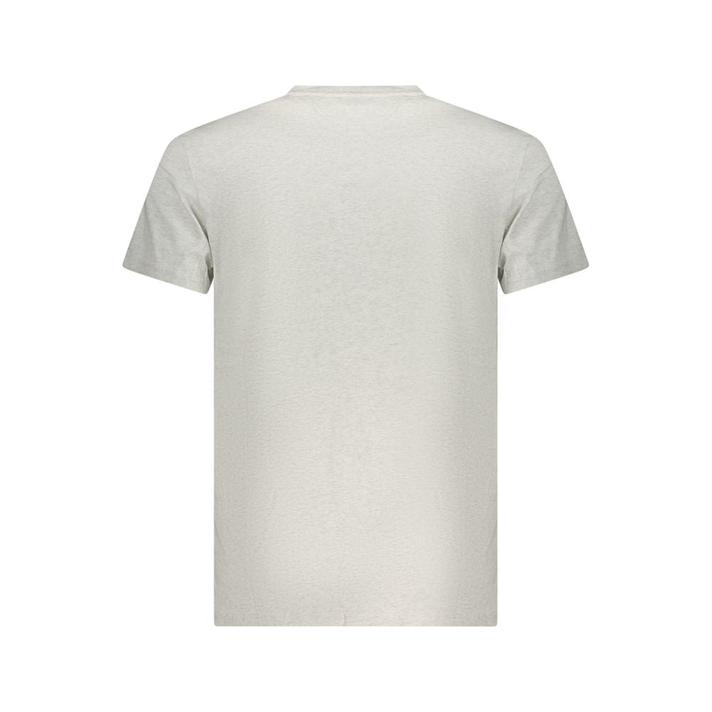 TOMMY HILFIGER - T-SHIRT HOMME GRIS EN COTON | COLLEKT PARIS