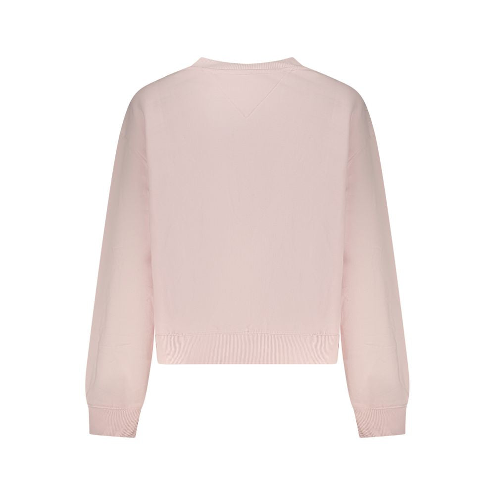 TOMMY HILFIGER - SWEATSHIRT FEMME ROSE | COLLEKT PARIS