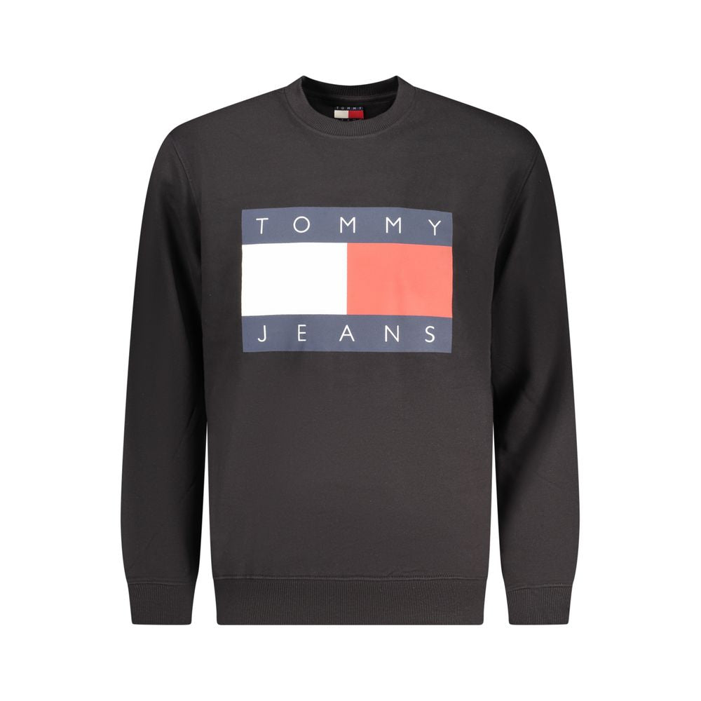 TOMMY HILFIGER - SWEATSHIRT HOMME NOIR EN COTON | COLLEKT PARIS