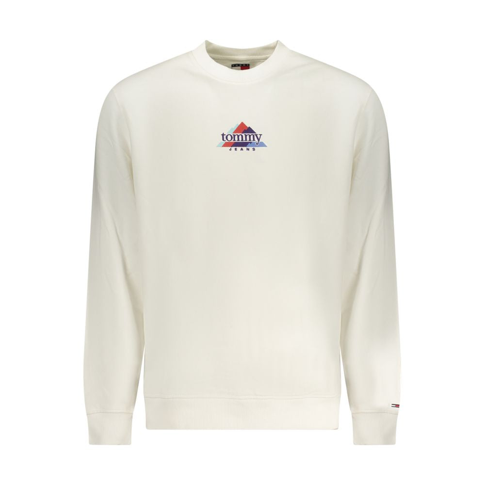 TOMMY HILFIGER - SWEATSHIRT HOMME BLANC EN COTON | COLLEKT PARIS