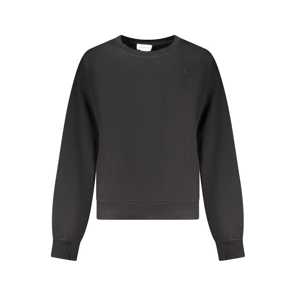CALVIN KLEIN - SWEATSHIRT FEMME NOIR | COLLEKT PARIS