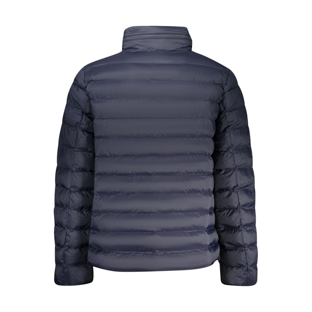 CALVIN KLEIN - VESTE HOMME BLEUE À CAPUCHE AMOVIBLE | COLLEKT PARIS