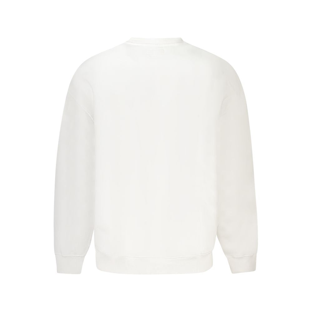 GUESS JEANS - MEN'S WHITE OVERSIZE SWEATSHIRT | COLLEKT PARIS
