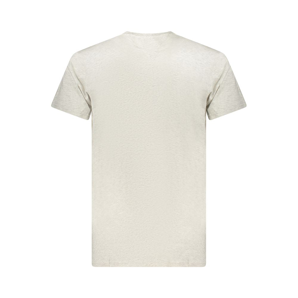 TOMMY HILFIGER - T-SHIRT HOMME GRIS | COLLEKT PARIS