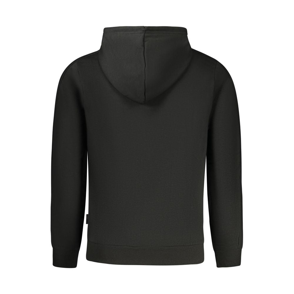 U.S. GRAND - HOODIE ZIPPÉ HOMME NOIR LOGO IMPRIMÉ | COLLEKT PARIS