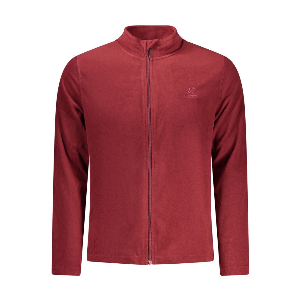 U.S. GRAND - SWEAT POLAIRE HOMME ROUGE ZIPPÉ | COLLEKT PARIS