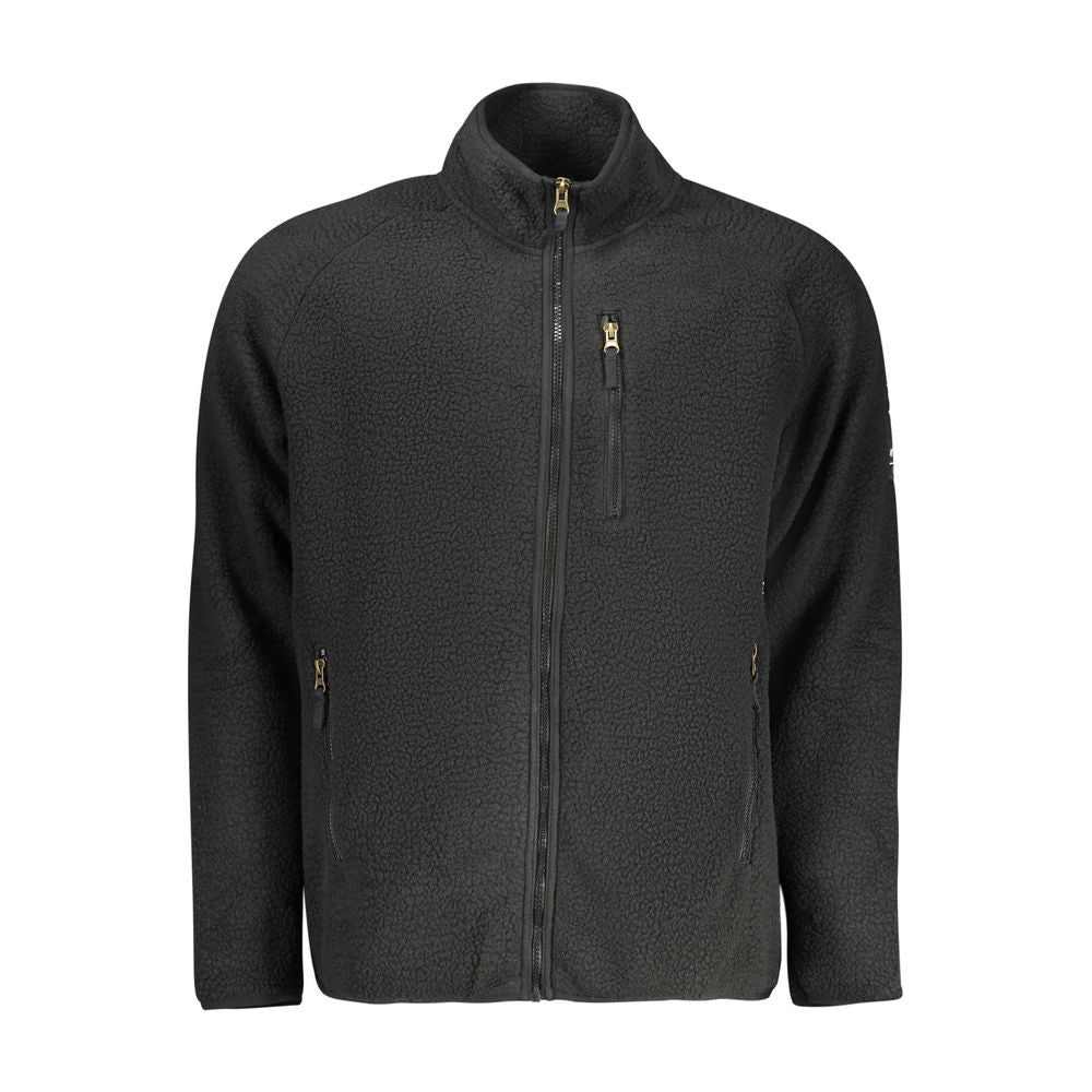 U.S. GRAND - SWEAT HOMME NOIR EFFET MOUTON | COLLEKT PARIS