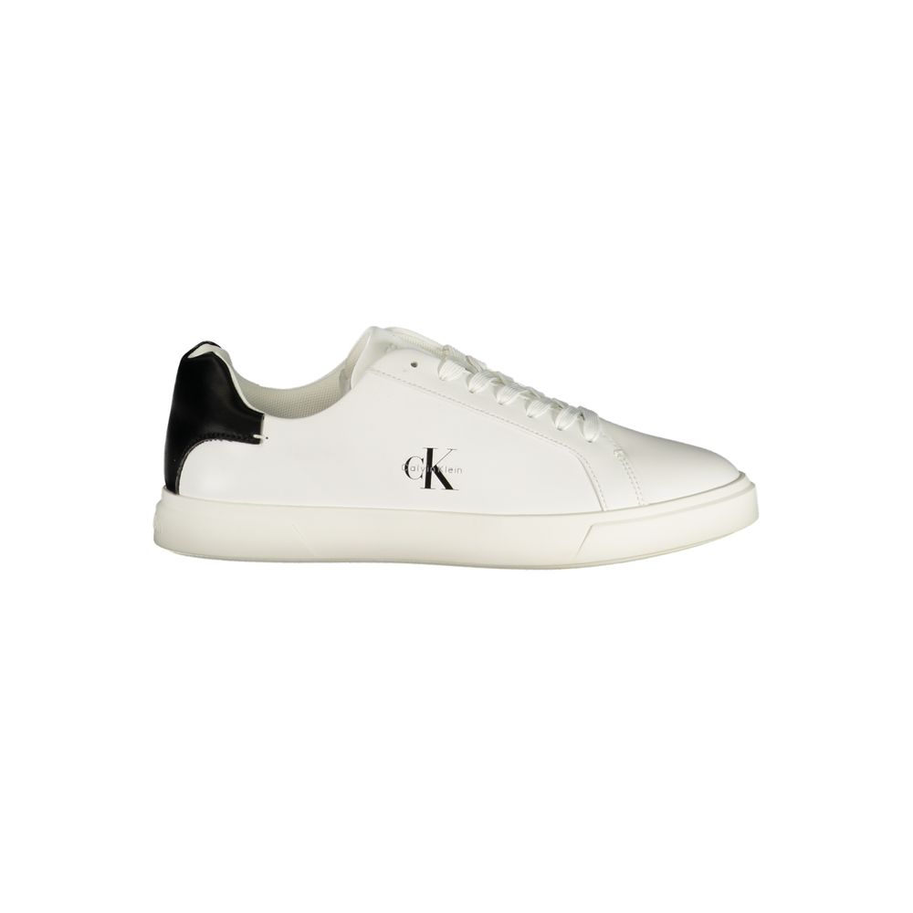 CALVIN KLEIN - SNEAKERS FEMME BLANCHES | COLLEKT PARIS