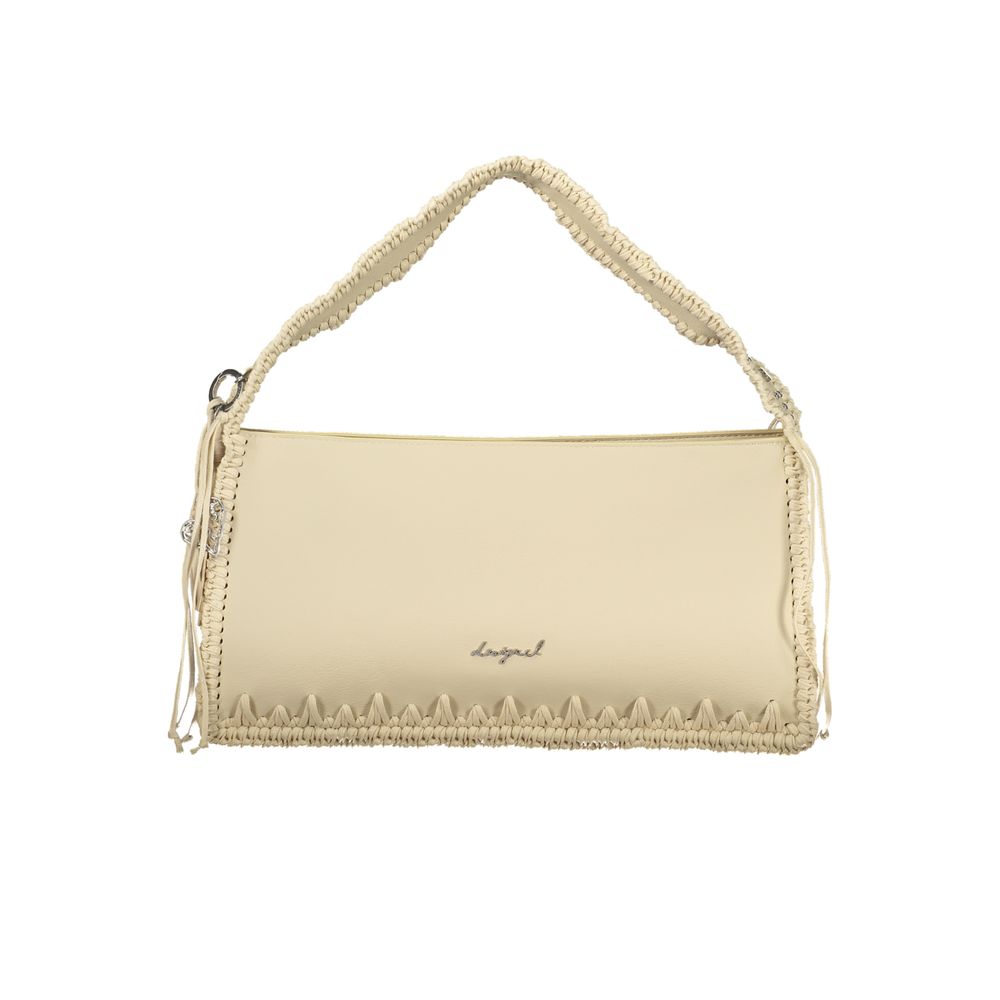 DESIGUAL - SAC À MAIN FEMME BEIGE GALLIUM LEIRIA | COLLEKT PARIS