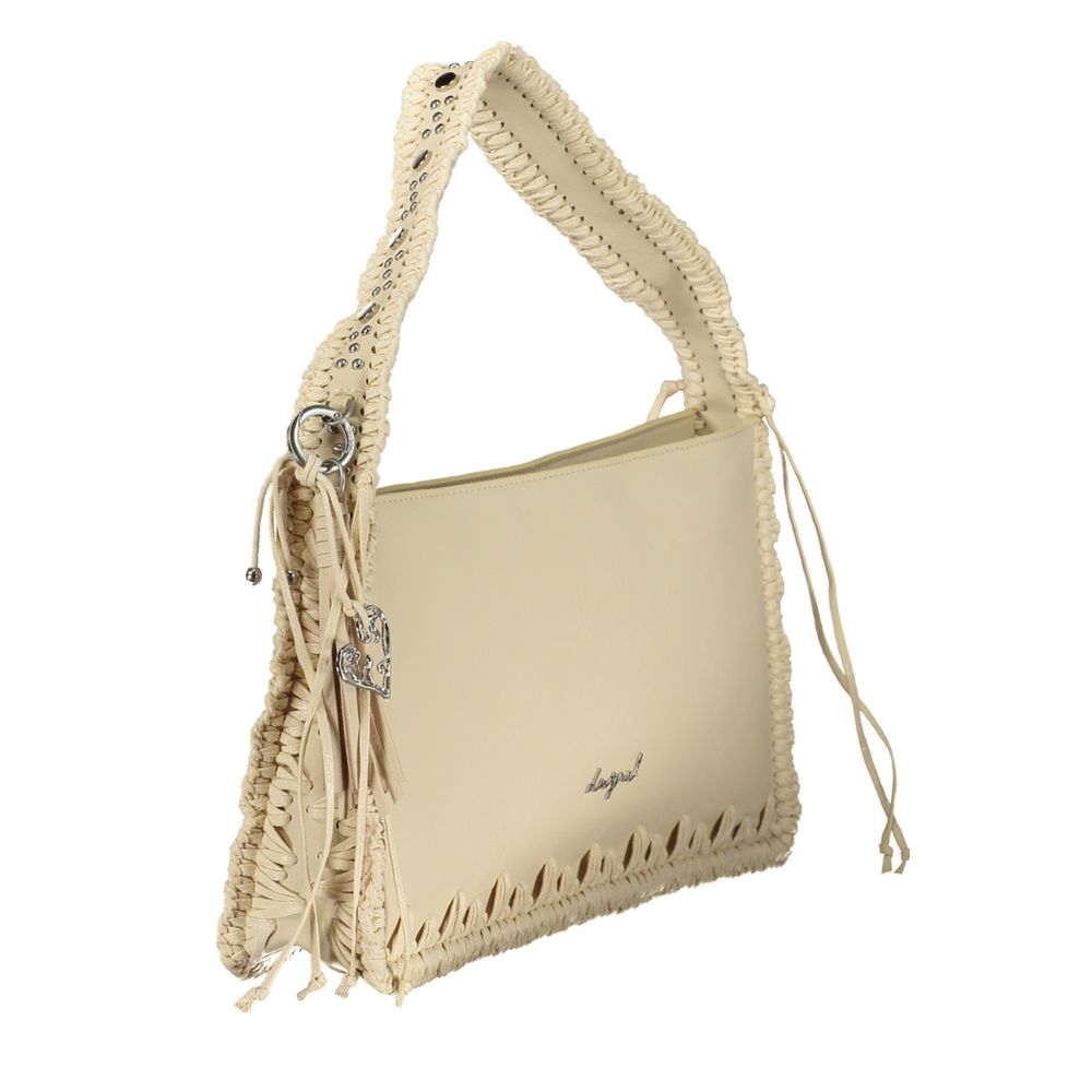 DESIGUAL - SAC À MAIN FEMME BEIGE GALLIUM LEIRIA | COLLEKT PARIS