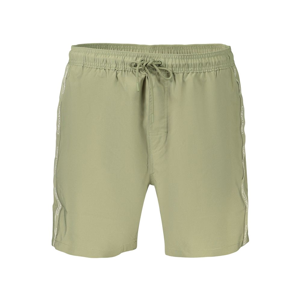 CALVIN KLEIN - MEN'S GREEN SWIM SHORTS | COLLEKT PARIS