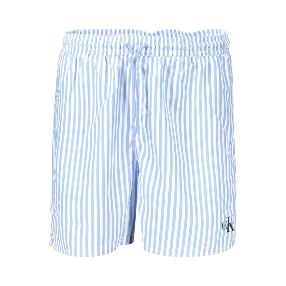 CALVIN KLEIN - SHORT DE BAIN HOMME BLEU CIEL | COLLEKT PARIS