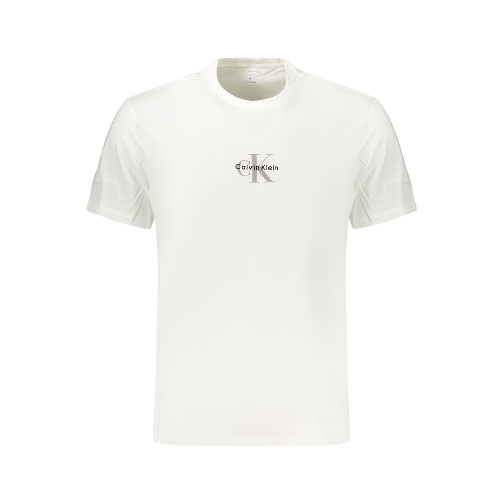 CALVIN KLEIN - T-SHIRT HOMME BLANC EN COTON | COLLEKT PARIS