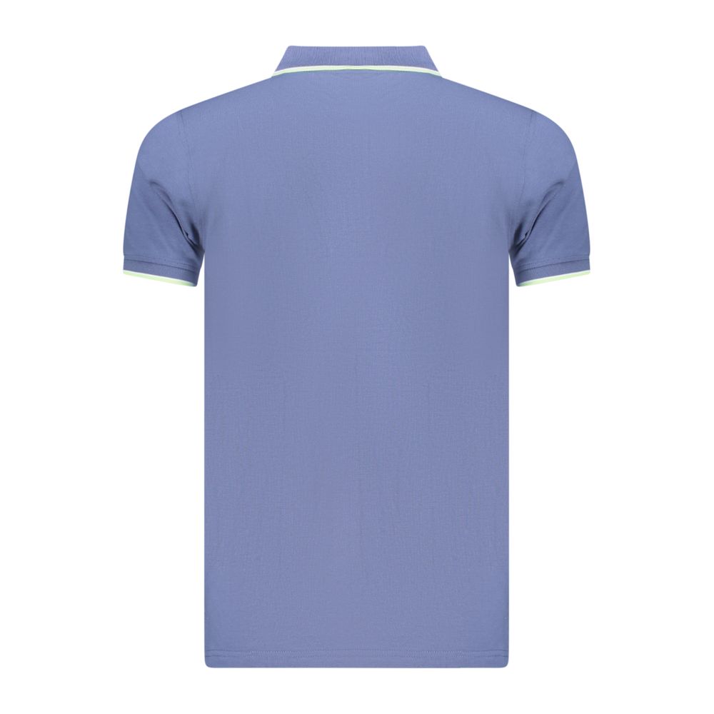 NORWAY 1963 - POLO HOMME BLEU DÉTAILS CONTRASTÉS | COLLEKT PARIS