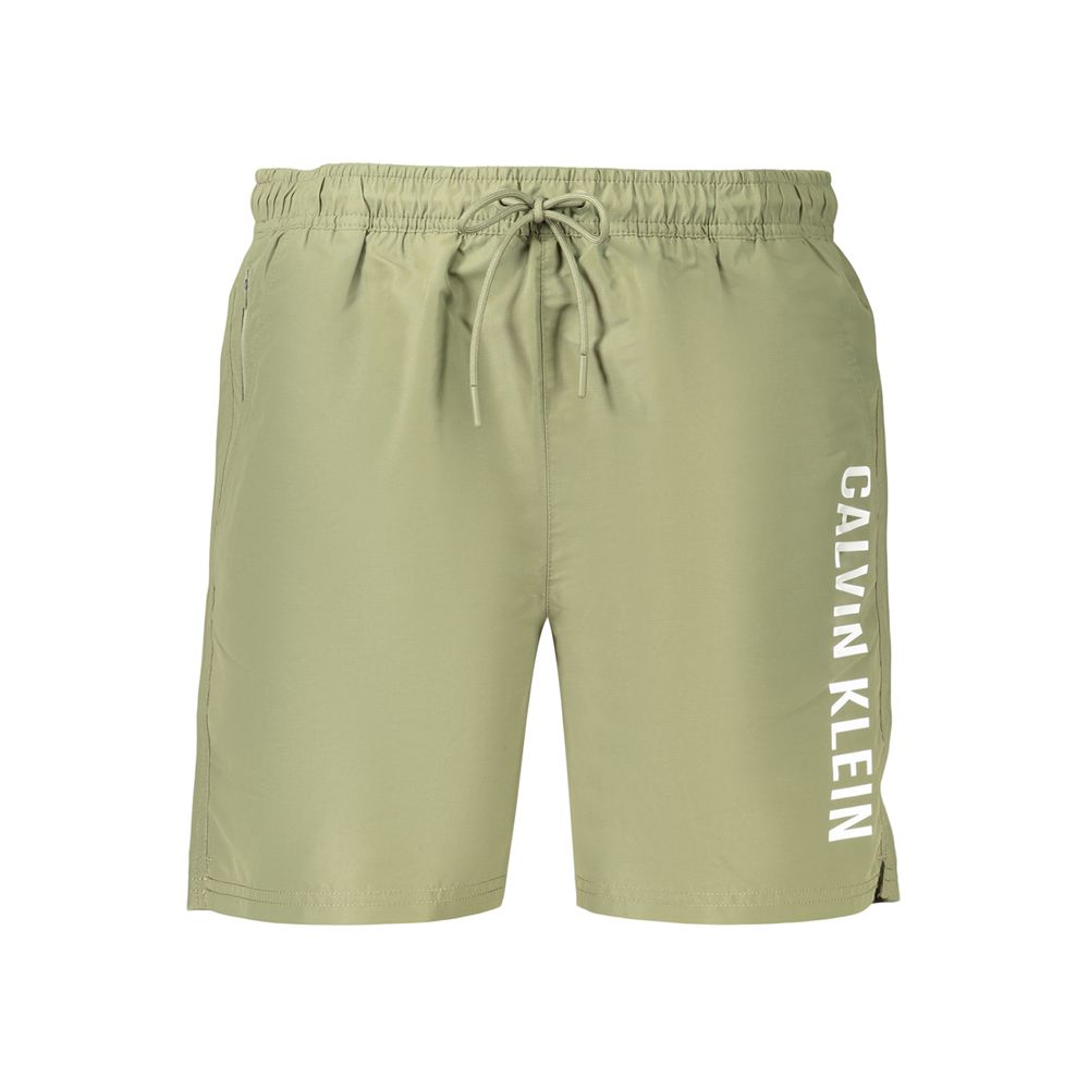 CALVIN KLEIN - SHORT DE BAIN HOMME VERT | COLLEKT PARIS
