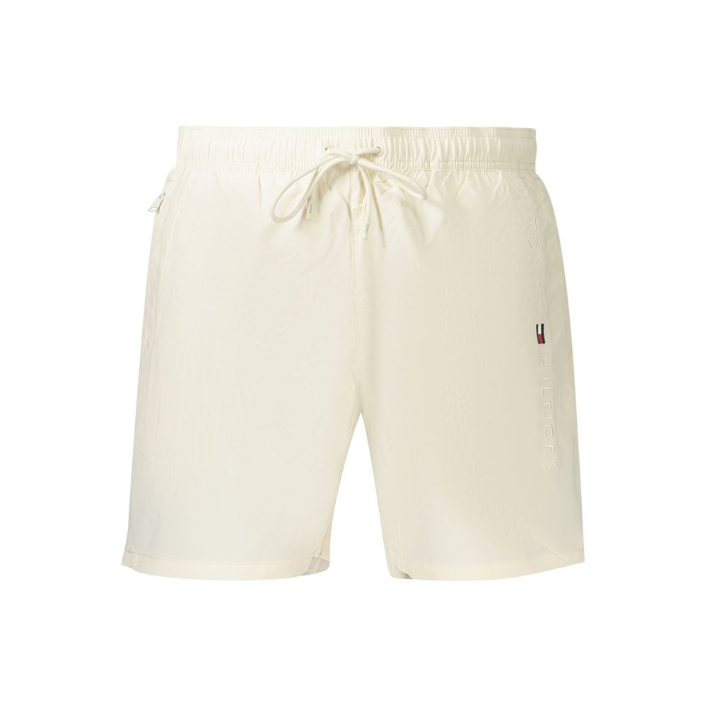 TOMMY HILFIGER - SHORT DE BAIN HOMME BEIGE | COLLEKT PARIS