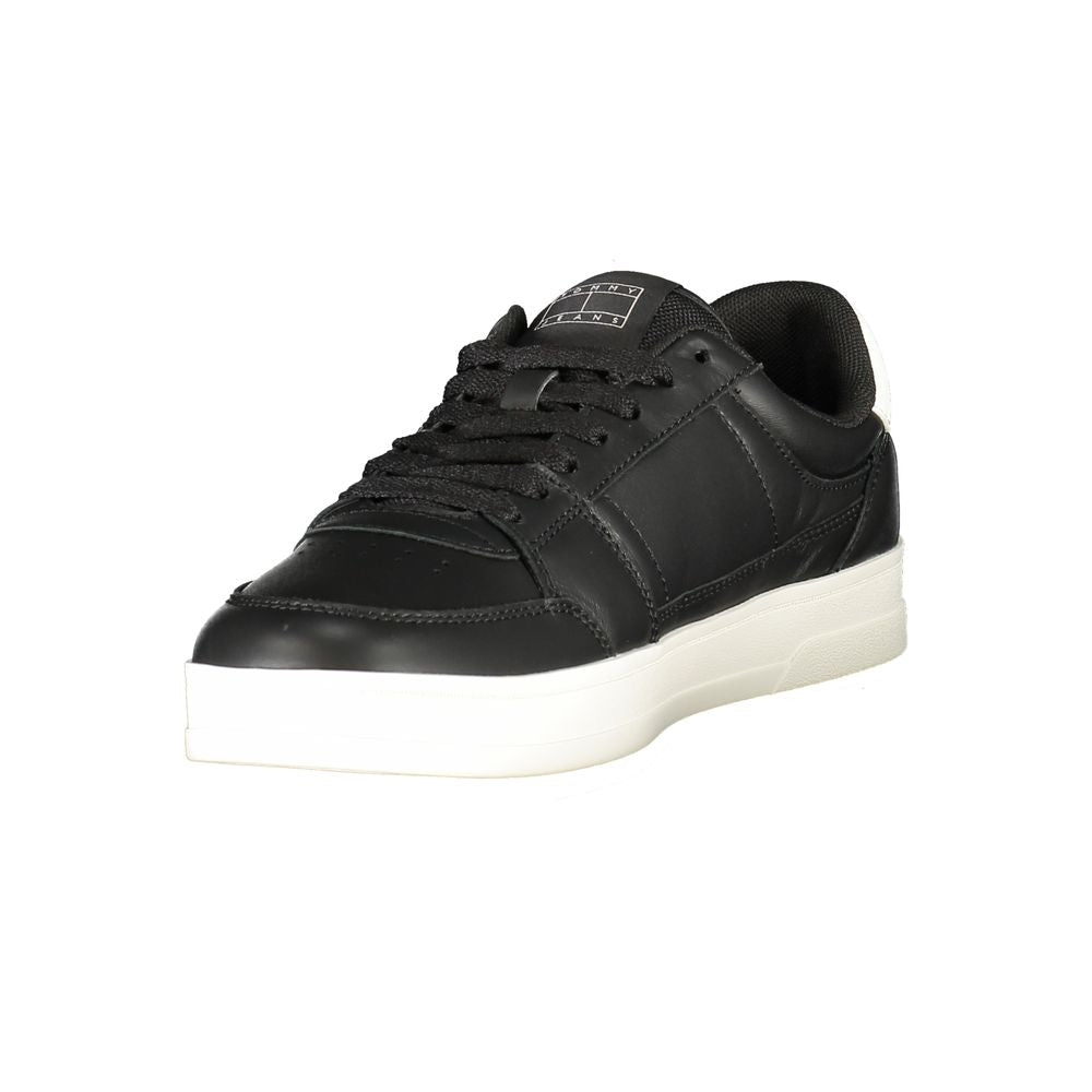 TOMMY HILFIGER - SNEAKERS HOMME NOIRES EN CUIR | COLLEKT PARIS
