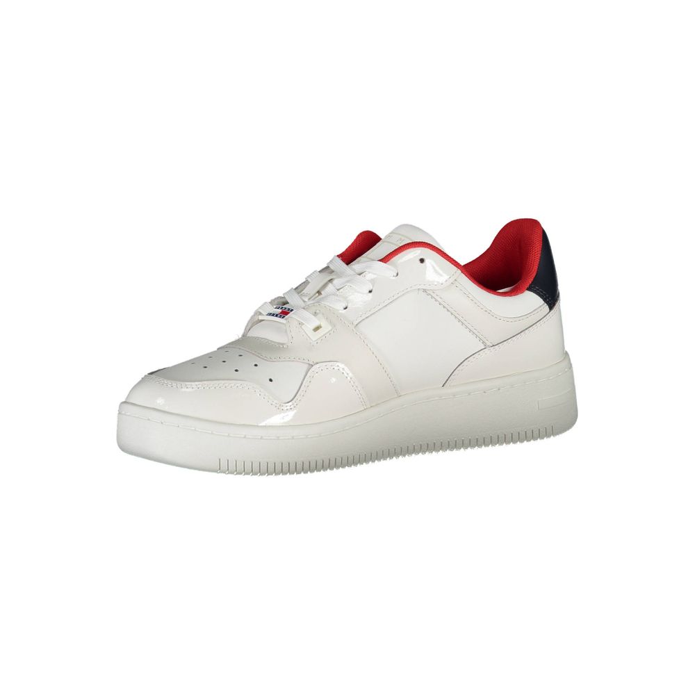 TOMMY HILFIGER - SNEAKERS FEMME BLANCHES EN CUIR | COLLEKT PARIS