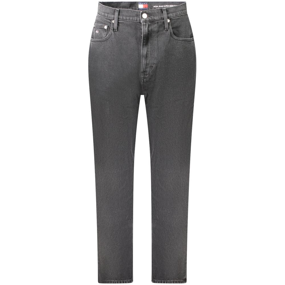 TOMMY HILFIGER - JEAN MOM TAPERED FEMME NOIR | COLLEKT PARIS