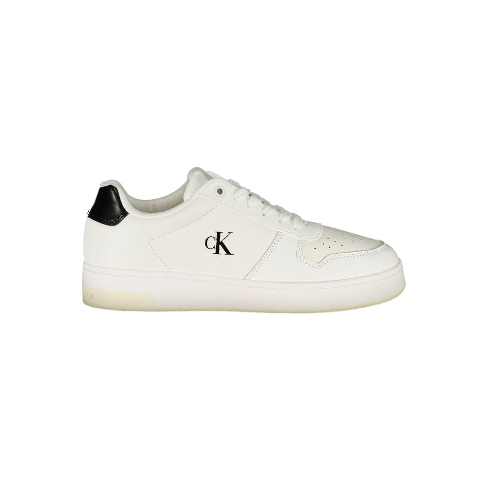 CALVIN KLEIN - SNEAKERS FEMME BLANCHES | COLLEKT PARIS