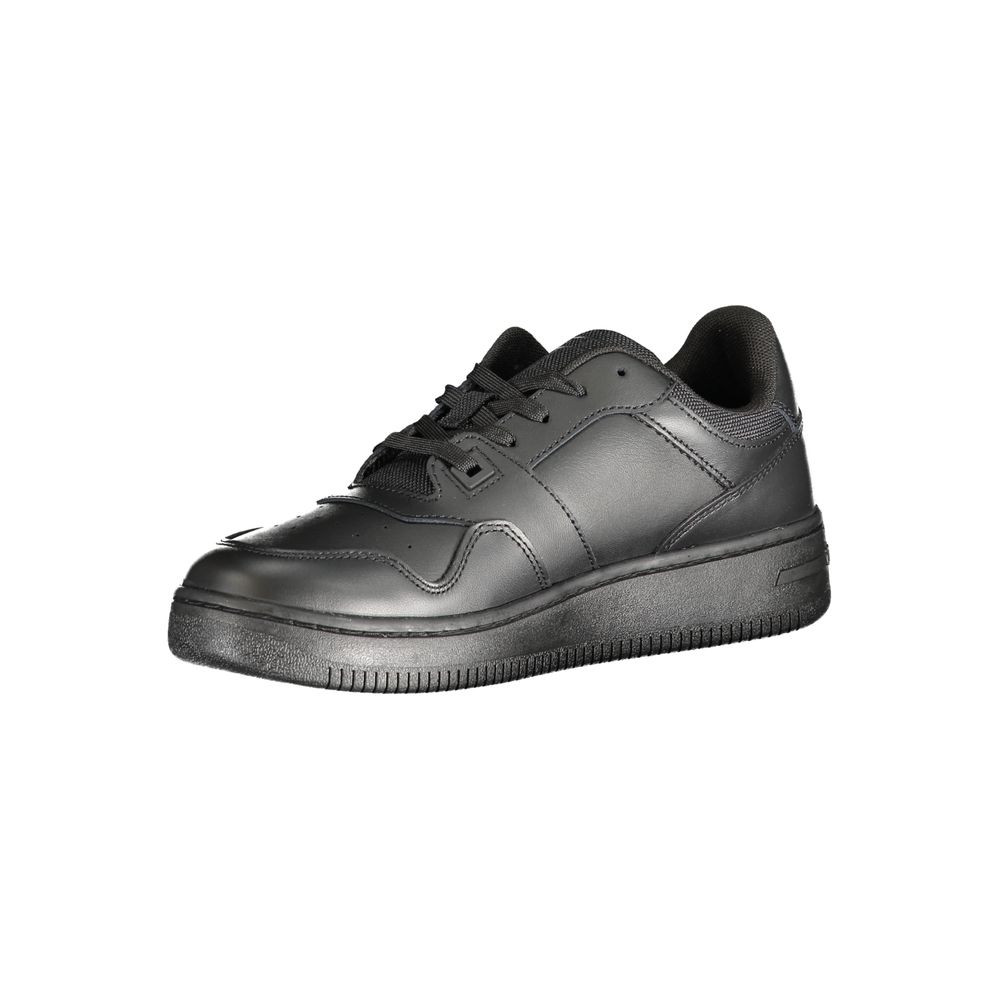 TOMMY HILFIGER - SNEAKERS FEMME NOIRES EN CUIR | COLLEKT PARIS