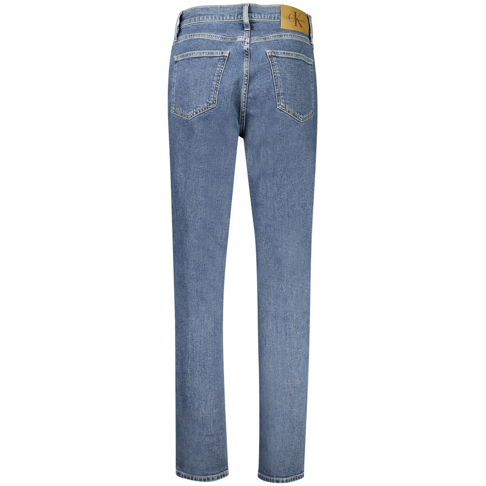 CALVIN KLEIN - JEAN MOM FEMME BLEU | COLLEKT PARIS