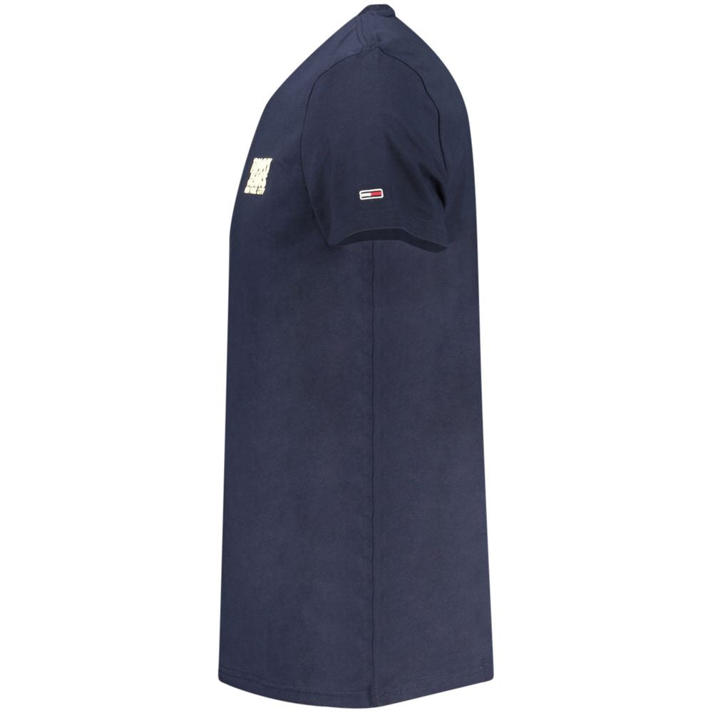 TOMMY HILFIGER - T-SHIRT HOMME BLEU EN COTON | COLLEKT PARIS
