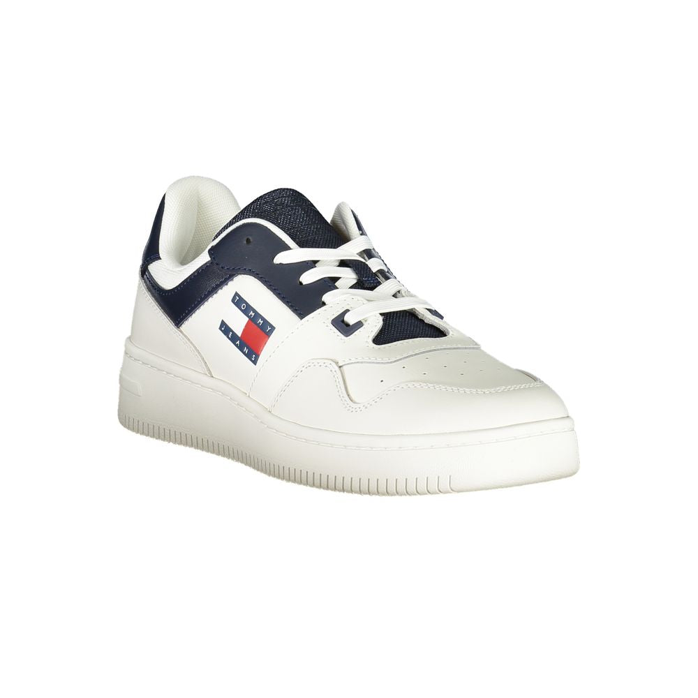 TOMMY HILFIGER - SNEAKERS HOMME BLEUES EN CUIR | COLLEKT PARIS
