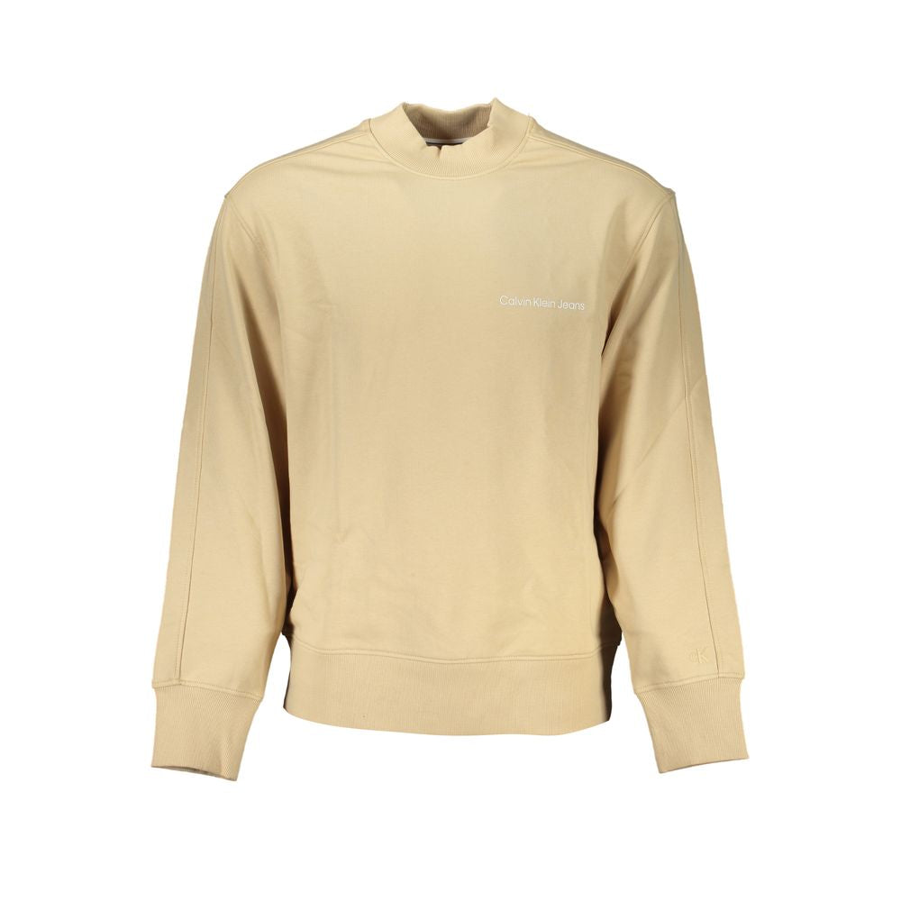 CALVIN KLEIN - SWEATSHIRT HOMME BEIGE | COLLEKT PARIS