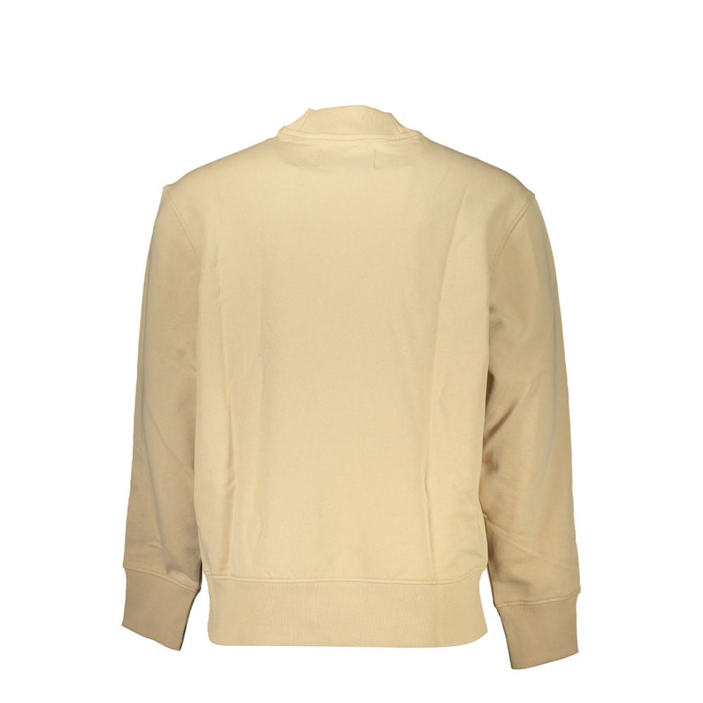 CALVIN KLEIN - SWEATSHIRT HOMME BEIGE | COLLEKT PARIS
