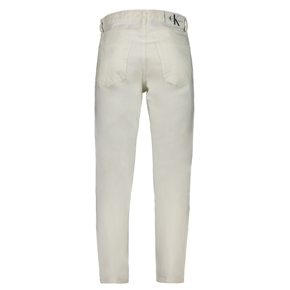 CALVIN KLEIN - PANTALON HOMME BLANC | COLLEKT PARIS