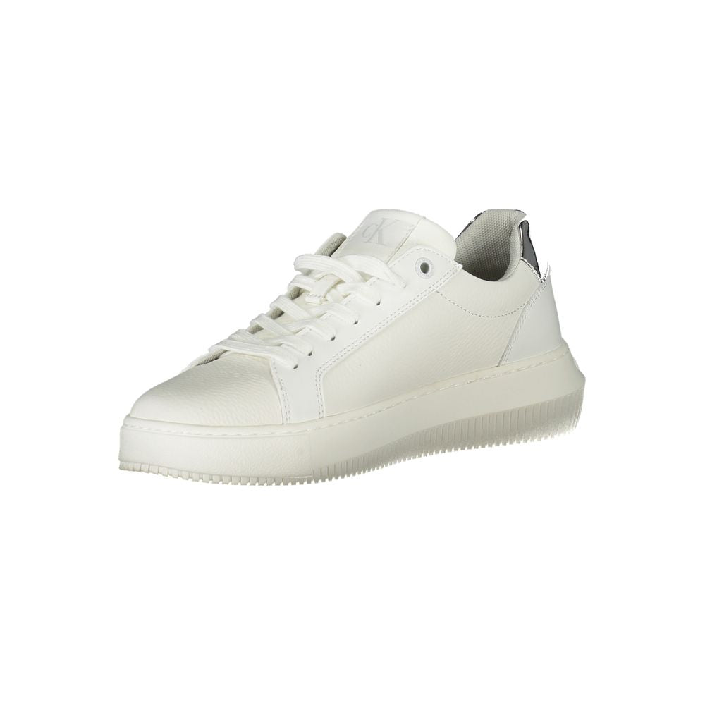 CALVIN KLEIN - SNEAKERS FEMME BLANCHES CHUNKY | COLLEKT PARIS