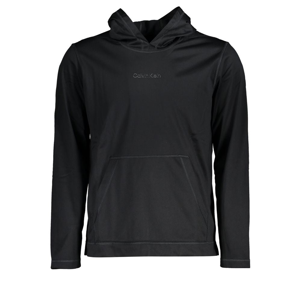 CALVIN KLEIN - SWEAT À CAPUCHE HOMME NOIR | COLLEKT PARIS