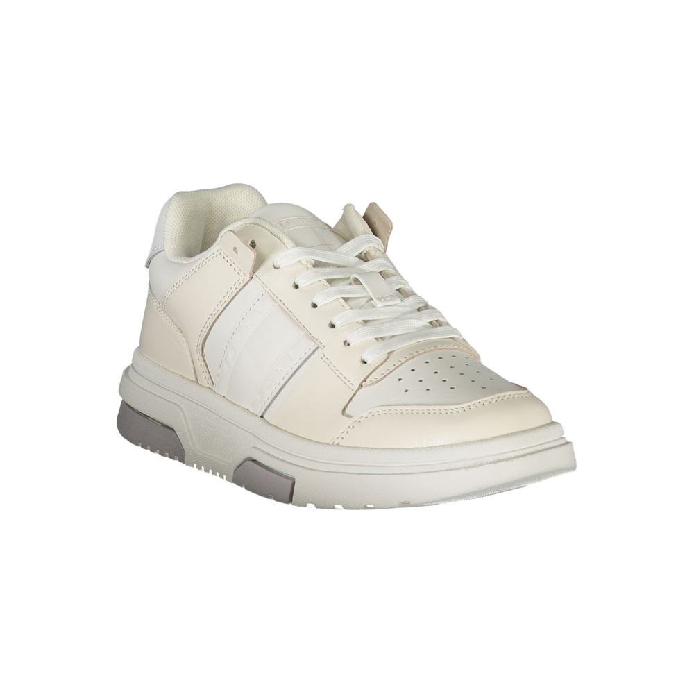 TOMMY HILFIGER - SNEAKERS FEMME BLANCHES EN CUIR | COLLEKT PARIS