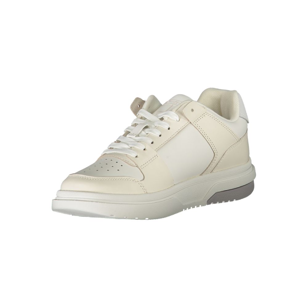TOMMY HILFIGER - SNEAKERS FEMME BLANCHES EN CUIR | COLLEKT PARIS