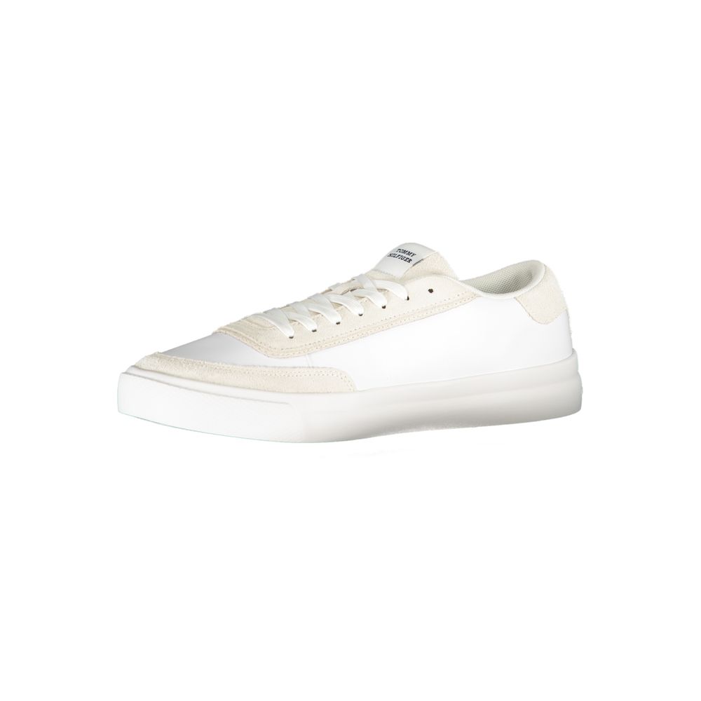 TOMMY HILFIGER - SNEAKERS HOMME BLANCHES EN CUIR | COLLEKT PARIS