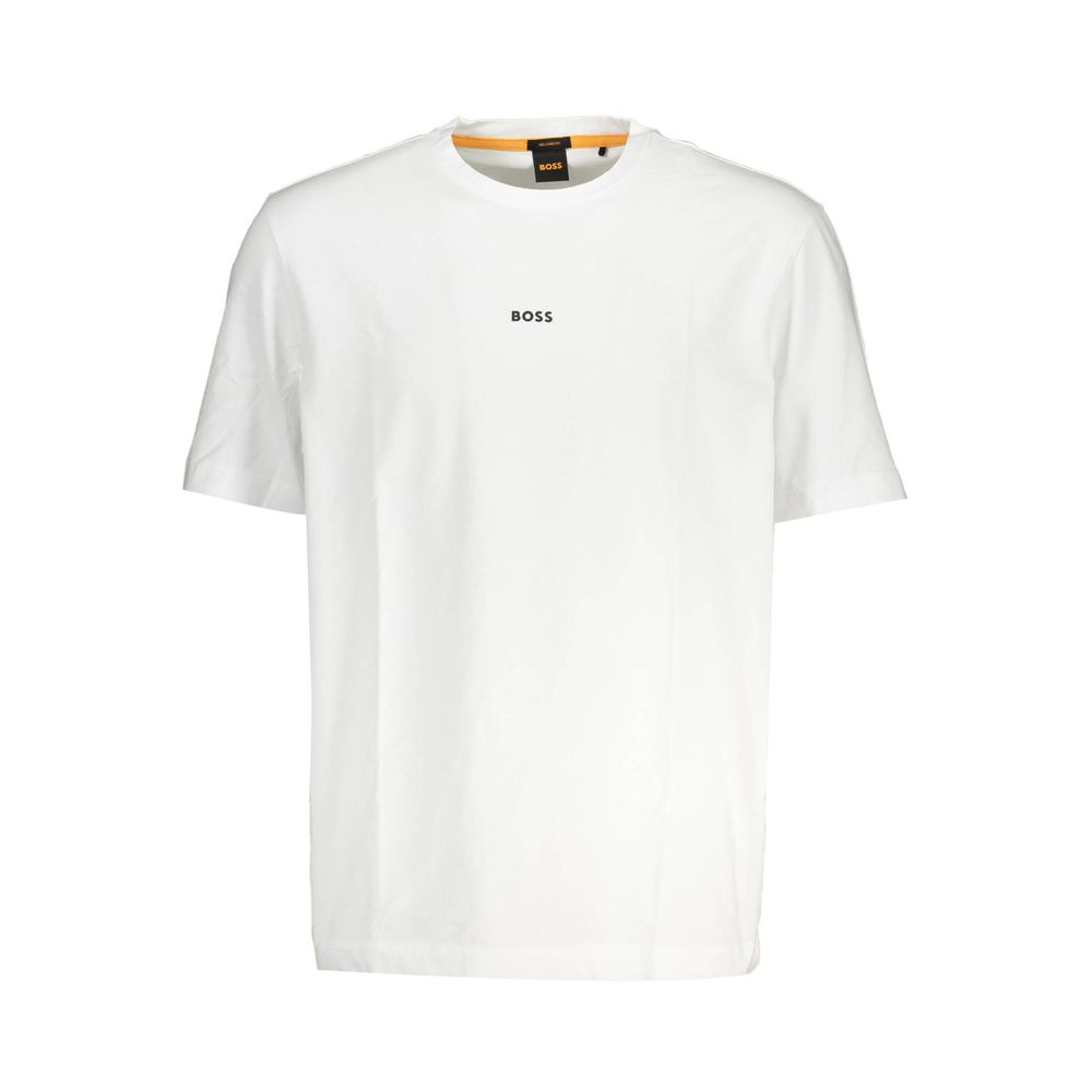 BOSS - T-SHIRT HOMME BLANC EN COTON | COLLEKT PARIS