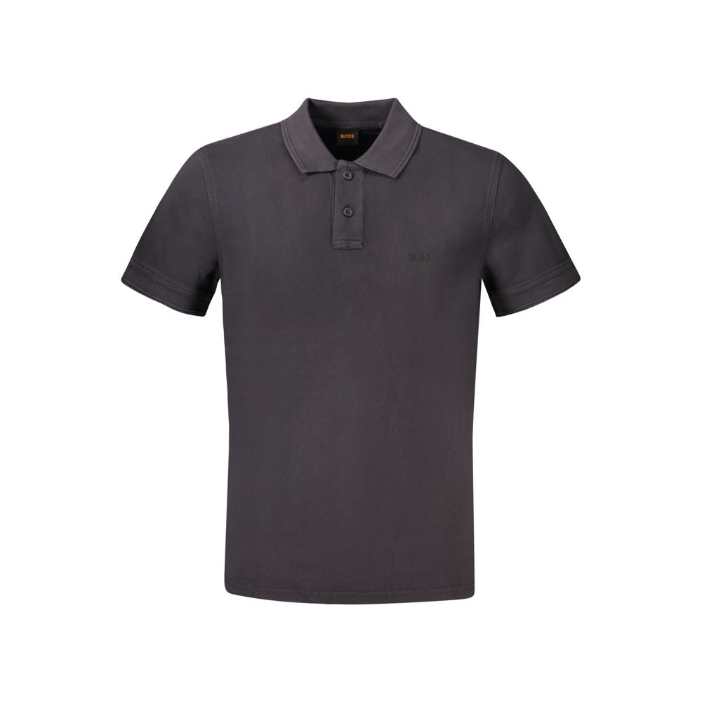 BOSS - POLO HOMME NOIR SLIM FIT | COLLEKT PARIS
