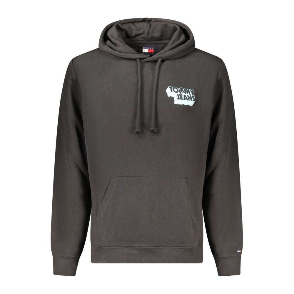TOMMY HILFIGER - SWEAT À CAPUCHE HOMME NOIR EN COTON | COLLEKT PARIS