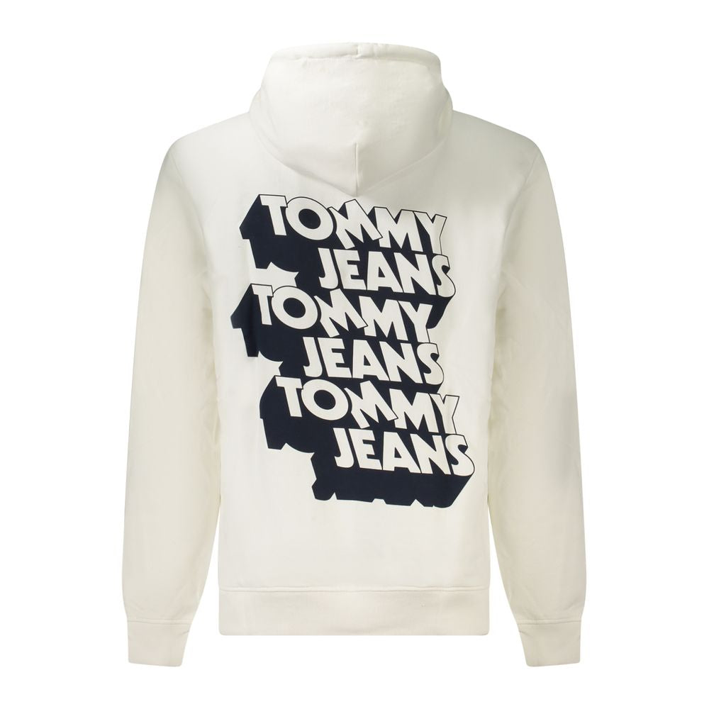 TOMMY HILFIGER - SWEAT À CAPUCHE HOMME BLANC EN COTON | COLLEKT PARIS