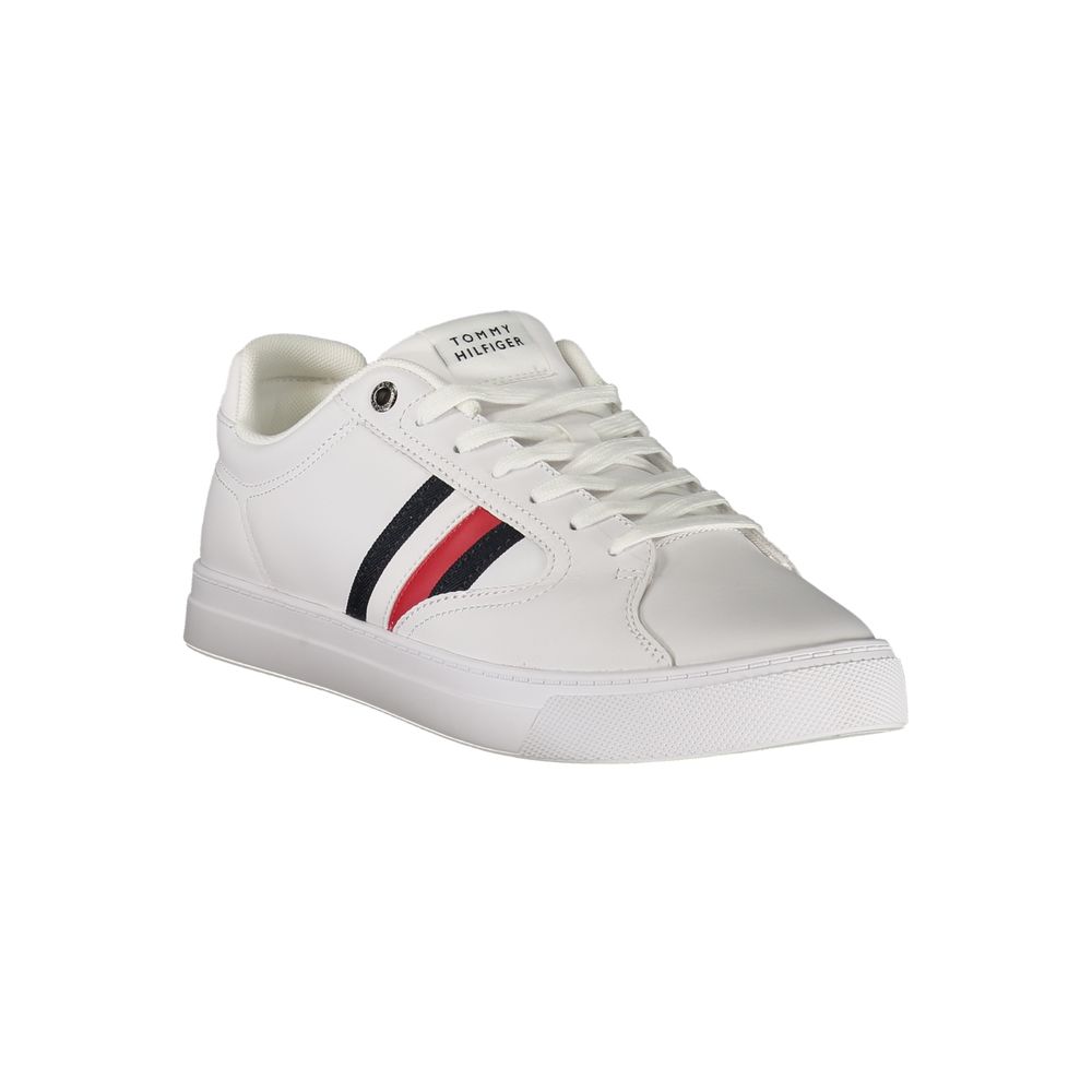 TOMMY HILFIGER - SNEAKERS HOMME BLANCHES EN CUIR | COLLEKT PARIS