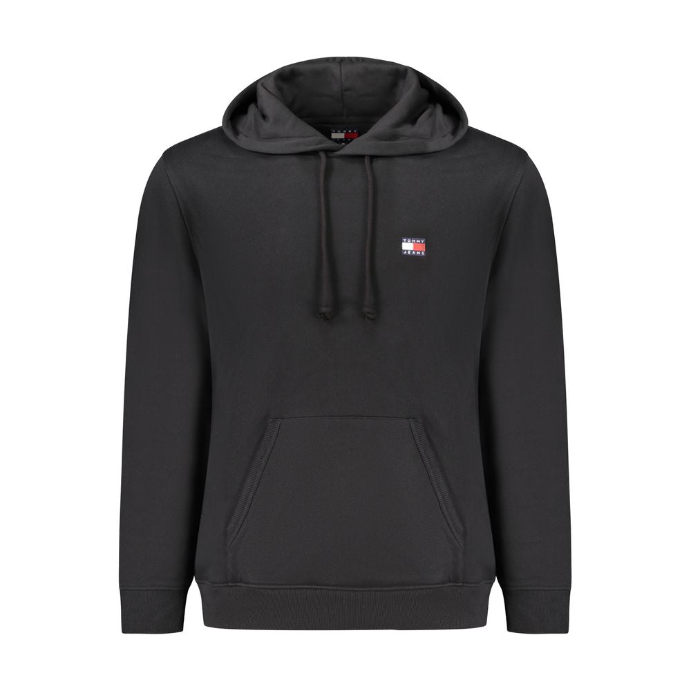 TOMMY HILFIGER - SWEAT À CAPUCHE HOMME NOIR EN COTON | COLLEKT PARIS