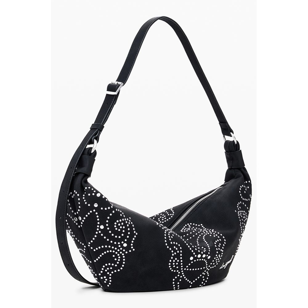 DESIGUAL - SAC À MAIN FEMME NOIR MUNSTER POKER FACE | COLLEKT PARIS
