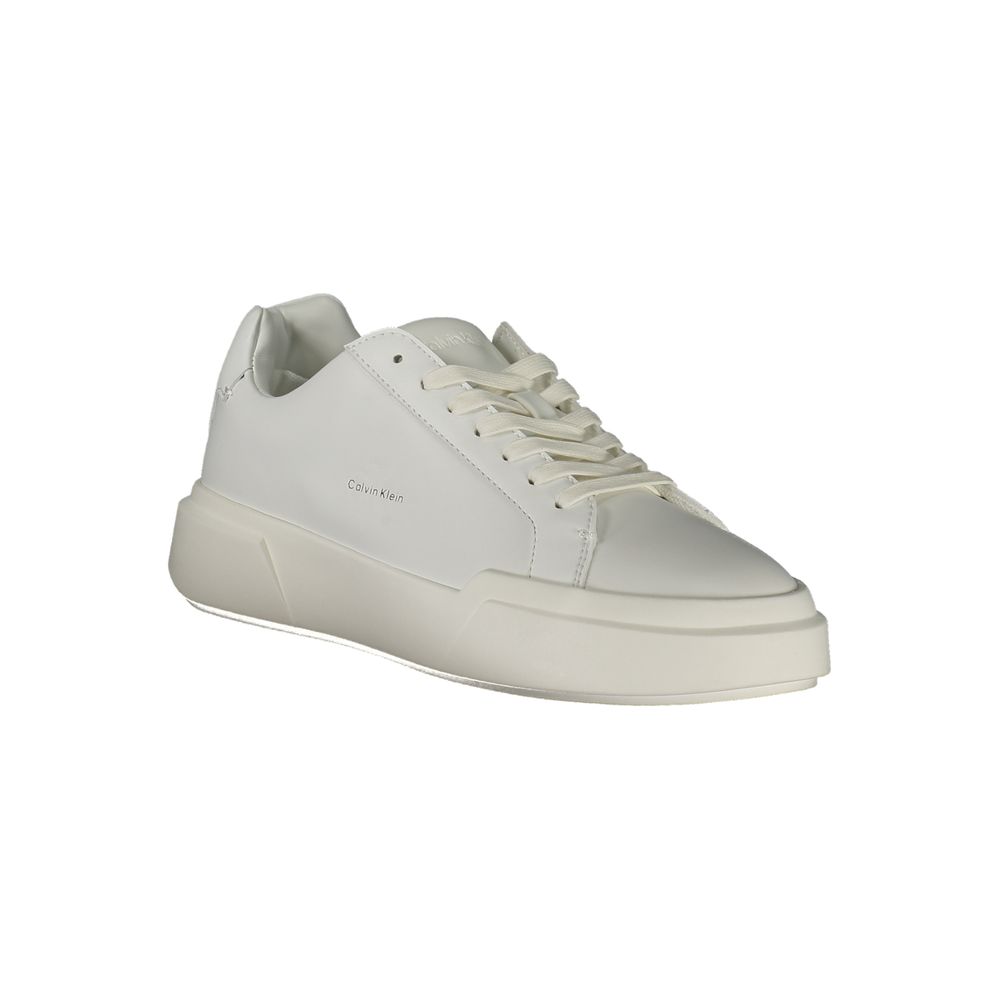 CALVIN KLEIN - SNEAKERS FEMME BLANCHES | COLLEKT PARIS