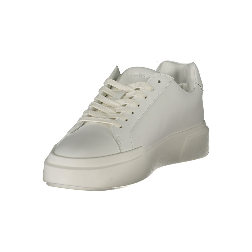 CALVIN KLEIN - SNEAKERS FEMME BLANCHES | COLLEKT PARIS