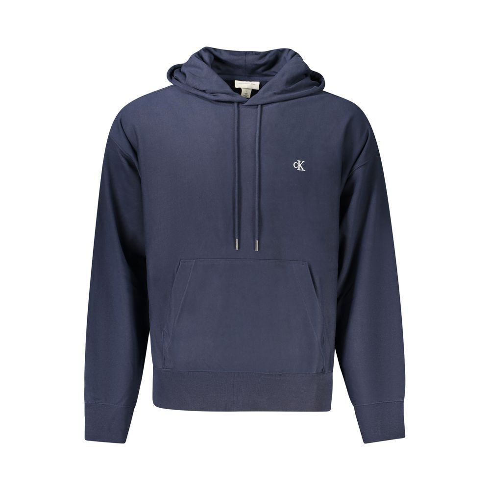 CALVIN KLEIN - SWEAT À CAPUCHE HOMME BLEU | COLLEKT PARIS